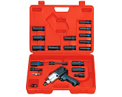 Пневматический ударный гайковерт с комплектом головок (23 предмета) KING TONY 44118MP