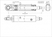 Гидроцилиндр ЦГ-80.50х285.13