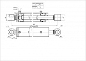 Гидроцилиндр ЦГ-80.40х580.22