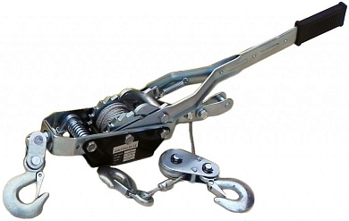 Лебедка ручная рычажная SDB8041 (двойной храповый механизм)