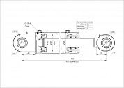 Гидроцилиндр ЦГ-120.60х1020.11