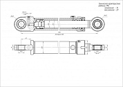 Гидроцилиндр ЦГ-63.50х1265.21