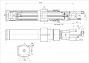 Гидроцилиндр ЦГ-150.125х7360.47