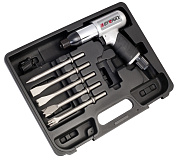 Зубильный молоток (пневмозубило) BM-103K  в наборе с зубилами