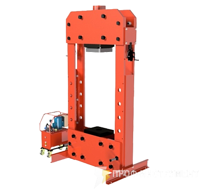 Пресс гидравлический с закрытой рамой ППК50300