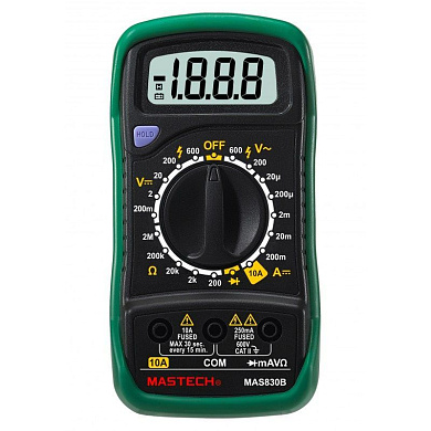 Мультиметр цифровой Mastech MAS 830B 57761