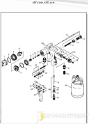 Ремкомплект КРП-41,31: бачок алюм нижний 1,0л