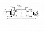 Гидроцилиндр ЦГ-60.30х85.22