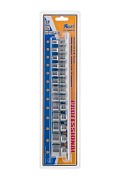 Набор торцевых головок Kraft 3/8" Dr. 13 шт. 6-19 мм (700316)