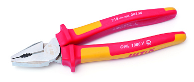 Пассатижи 1000В 215 мм усиление 42% ШТОК 08305