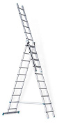 Лестница промышленная трехсекционная Sarayli 3 x 9