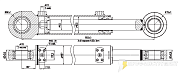 Гидроцилиндр МС100.63х400-3(4).11.6