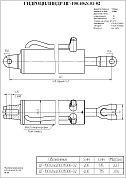 Гидроцилиндр ЦГ-100.40х400.01.000-02