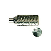 Борфреза твердосплавная цилиндрическая с торцовыми зубьями с двойной насечкой B0820