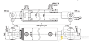 Гидроцилиндр МС80/40х110-3(4).44(425)